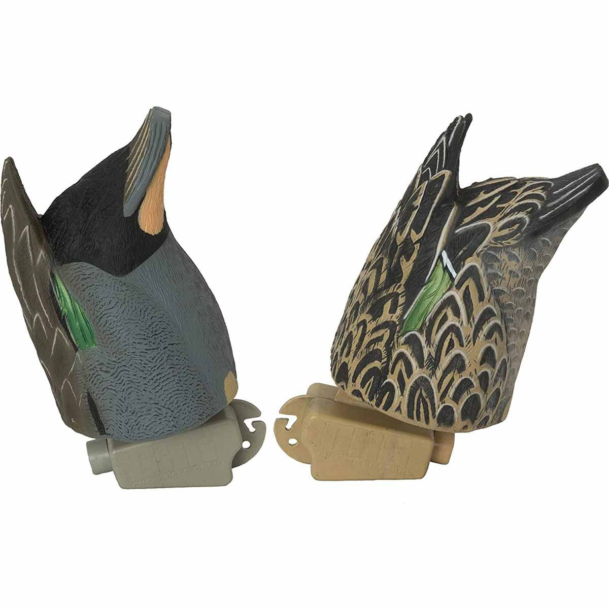 GHG Pro-Grade Green-Winged Teal Butt-Up Feeder Pack Decoys 2 Pack Image