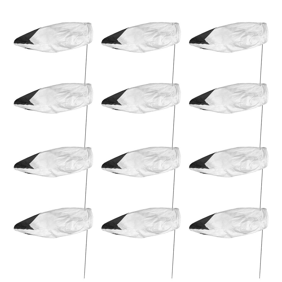 GHG Pro-Grade Snow Goose Headless Sock Decoys - 12 Pack Image