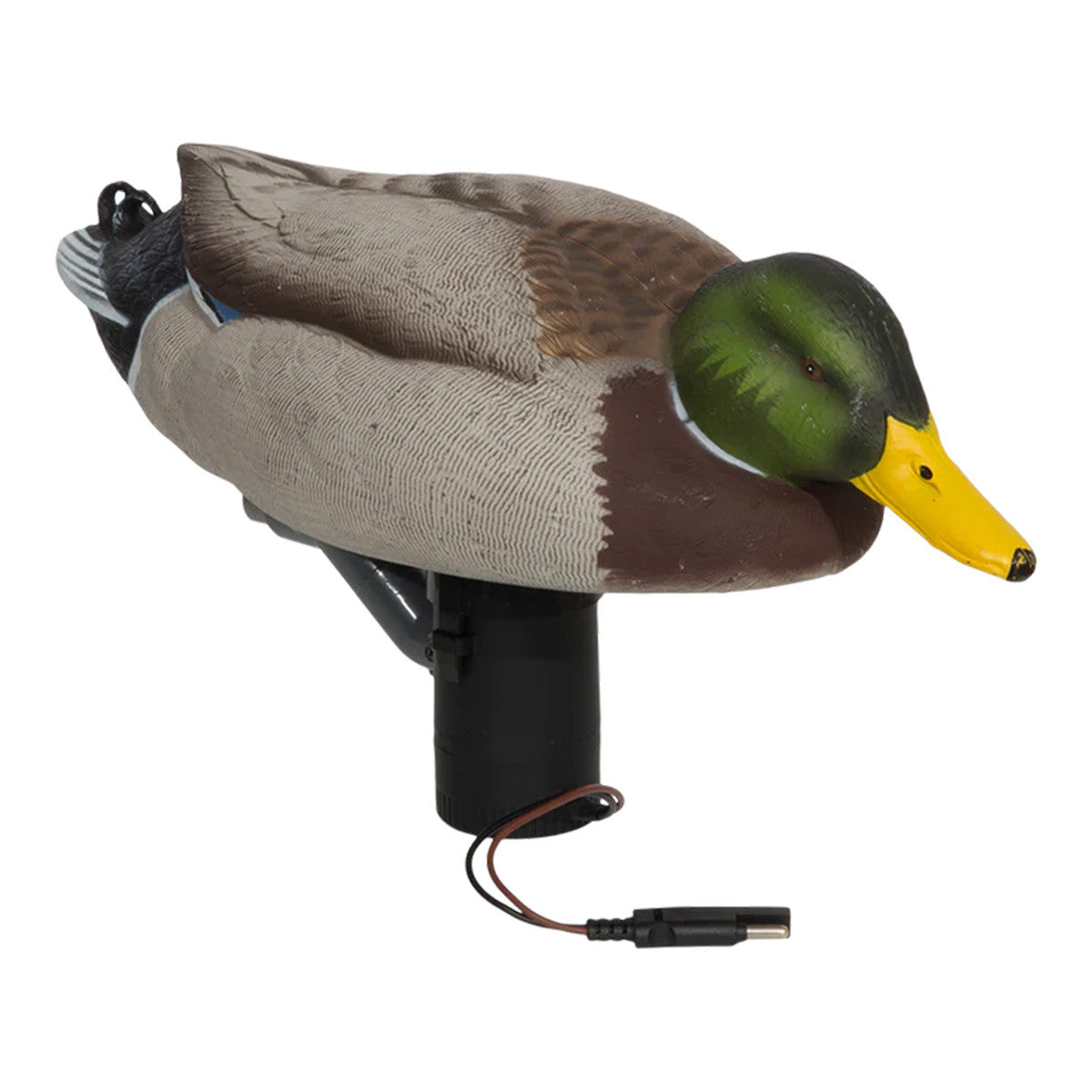 GHG Decoy Systems Finisher Swimmer Motion Mallard Drake Decoy Front Angled Image