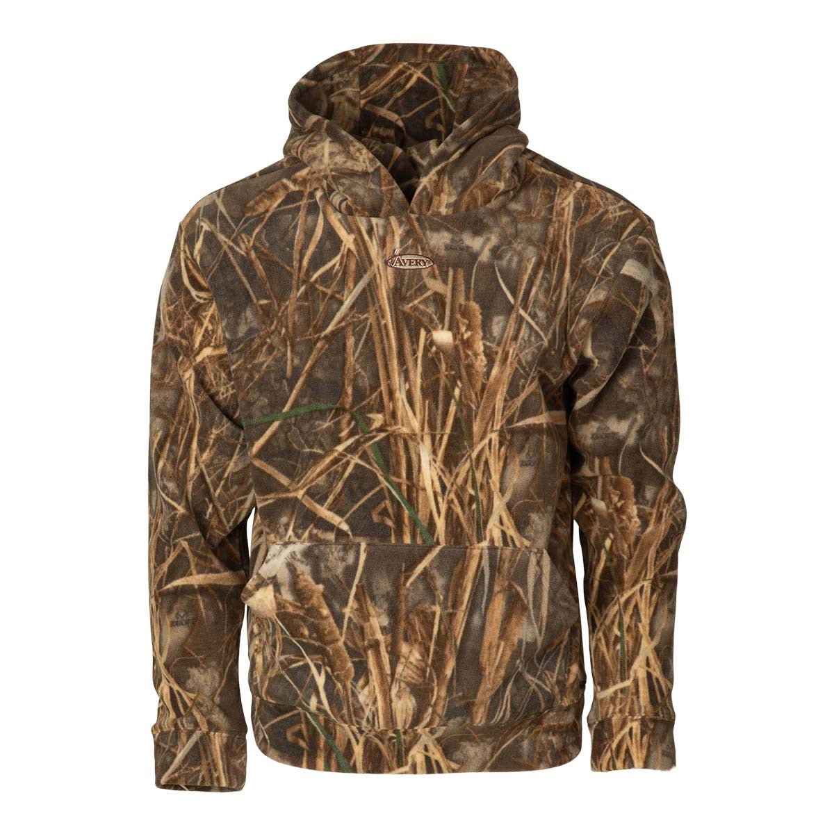 Avery Outdoors Tec Fleece Midweight Hoodie Image in Realtree Max 7