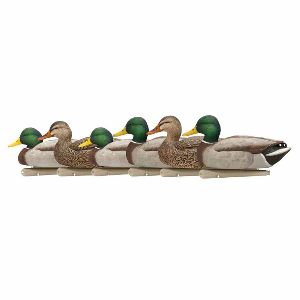 Avian-X Open Water Floating Mallard Duck Decoys, 6 Pack Image