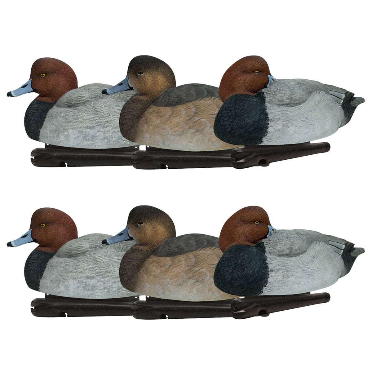 Image of the Topflight Red Head Floating Decoys 6 Pack.