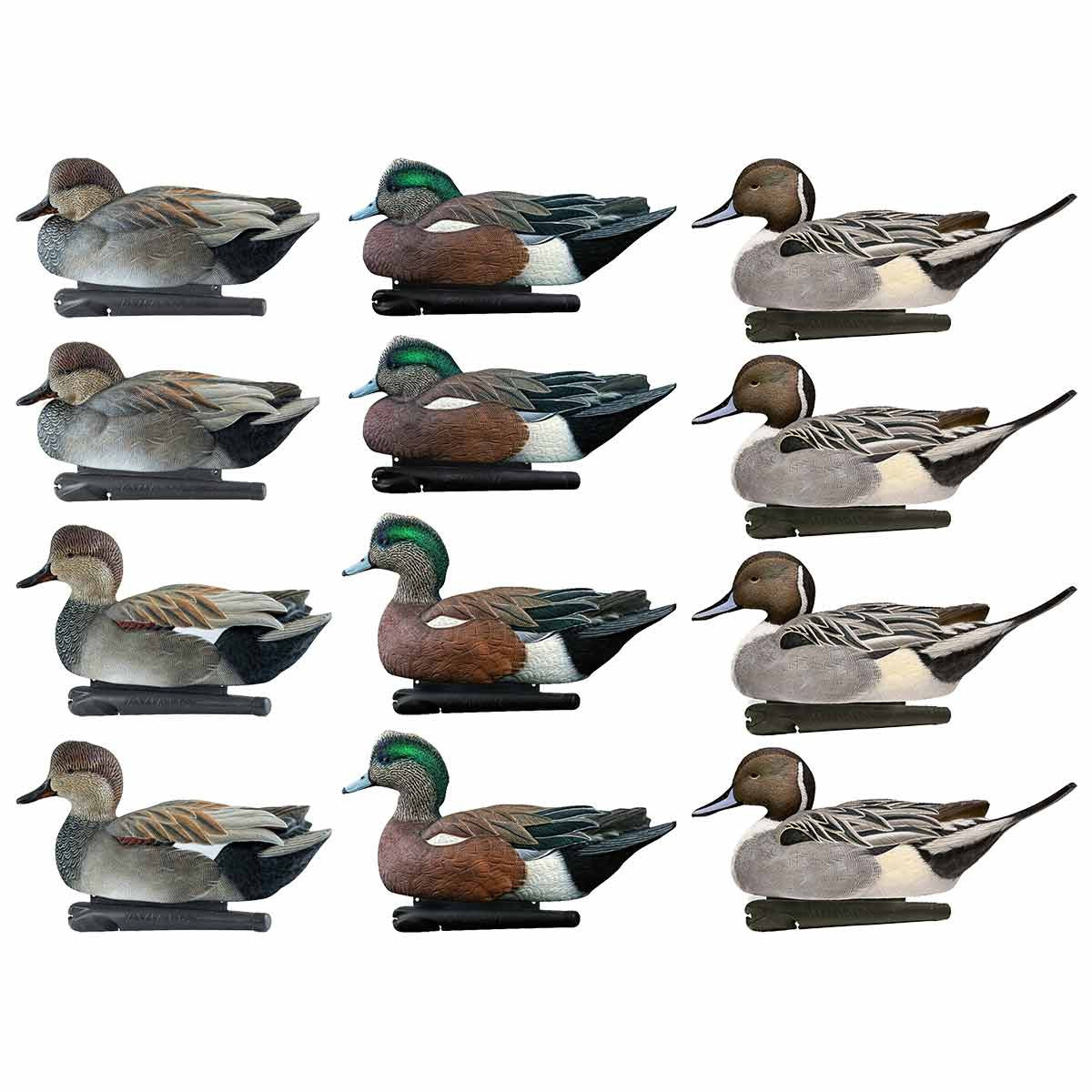 Image of the Avian-X Topflight Puddle Pack Duck Decoys 12 Pack.