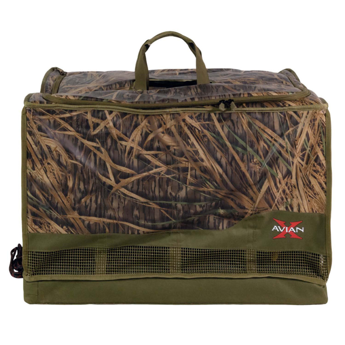 Avian-X Floating Slotted Decoy Bag - Mossy Oak Shadow Grass Side Image
