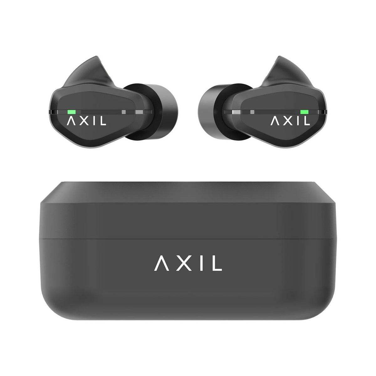 Image of the Axil CRX Electronic Earbuds.