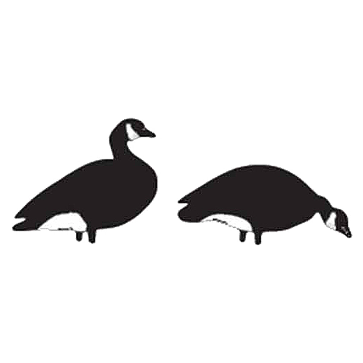 Big Als Decoys B & W Greater Canada Goose Silhouette Decoys Image