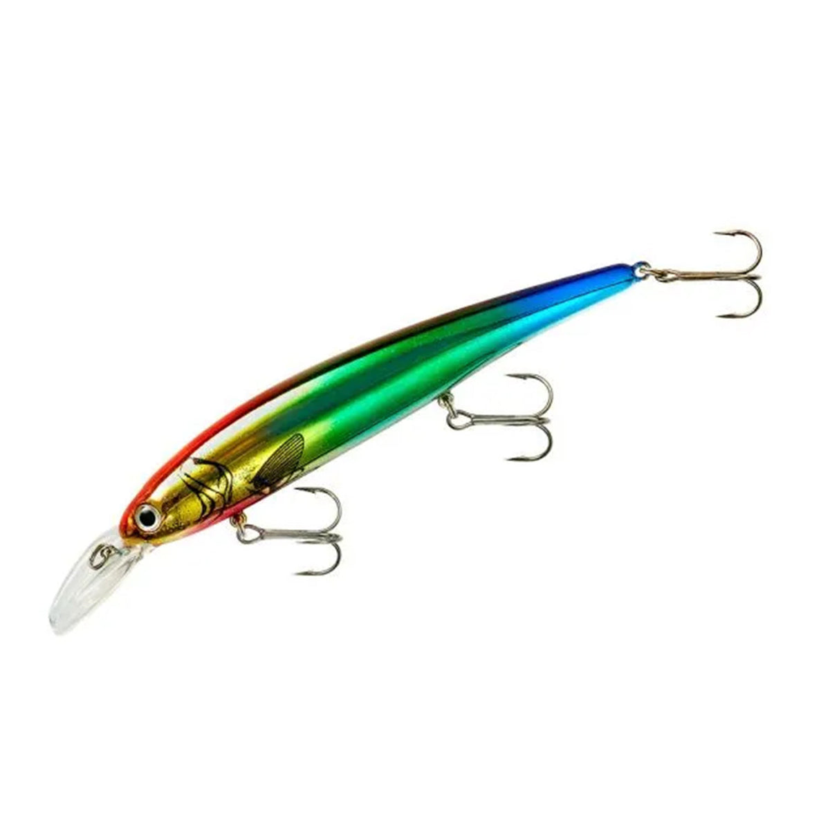 Bandit Lures Walleye Shallow Crankbait Image in Green Clown