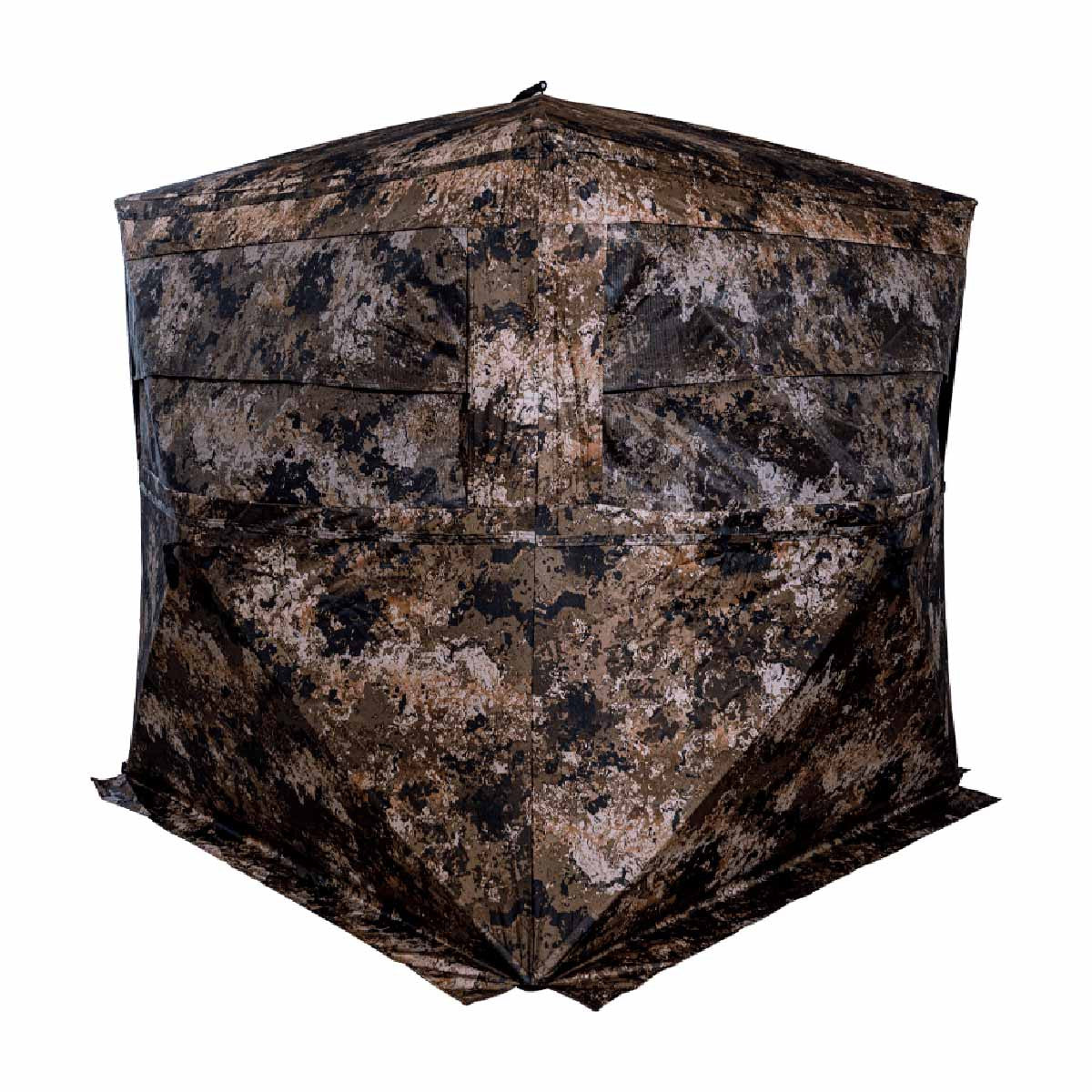 Buck Bourbon Rackhouse 300+ One-Way Mesh Hunting Blind Closed Image