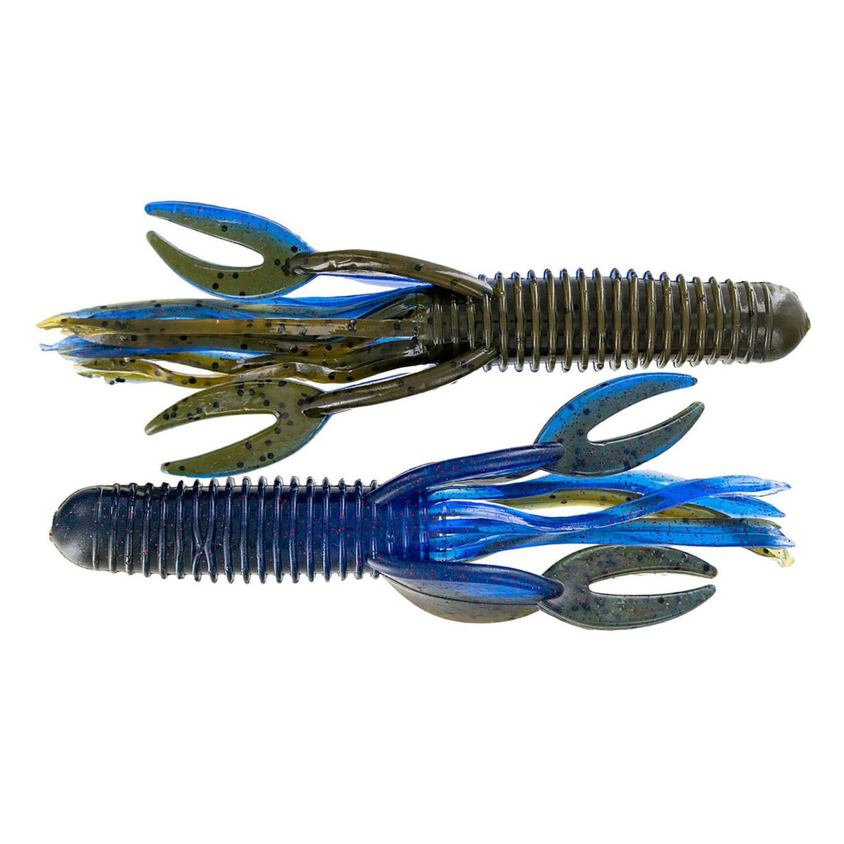 Big Bite Baits Craw Tube Soft Bait Image in Confusion