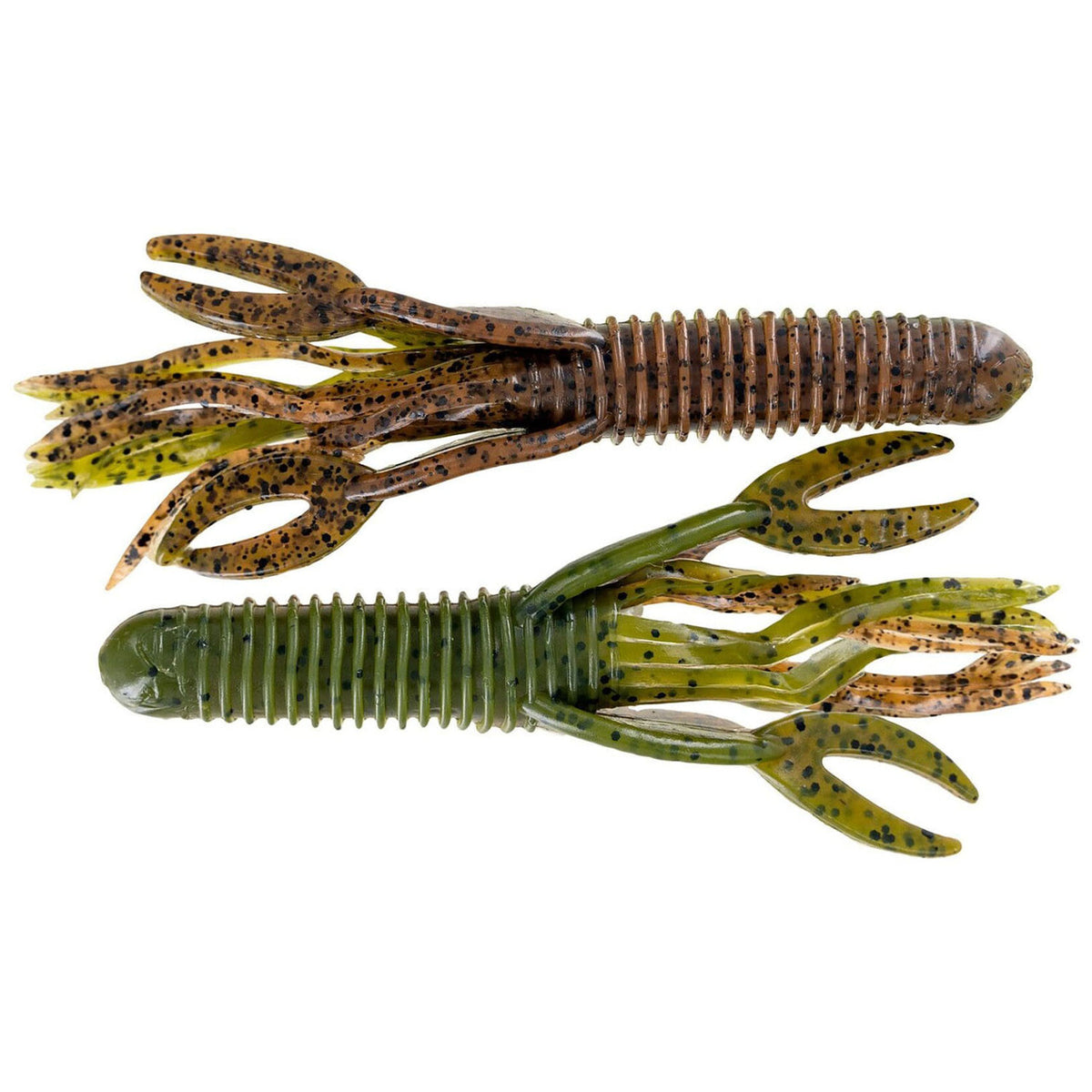 Big Bite Baits Craw Tube Soft Bait Image in Watermelon Pumpkinseed