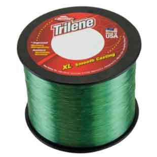 Trilene XL Monofilament Line Test 4 Lb Color Lo-Vis Green Size Small Bulk