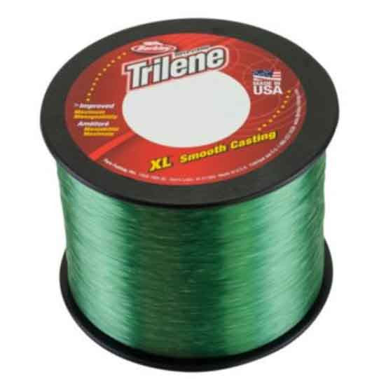 Trilene XL Monofilament Line Test 10 Lb Color Lo-Vis Green Size Small Bulk