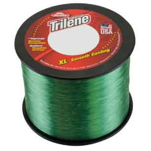 Trilene XL Monofilament Line Test 14 Lb Color Lo-Vis Green Size Small Bulk