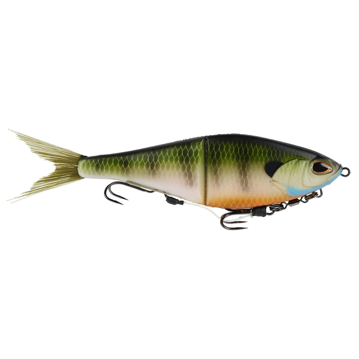 Berkley PowerBait Chop Block Glide Bait Image in MF Bluegill