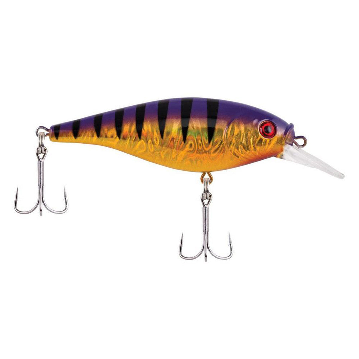 Berkley Flicker Shad Shallow, Slick Purple Bengal Variation