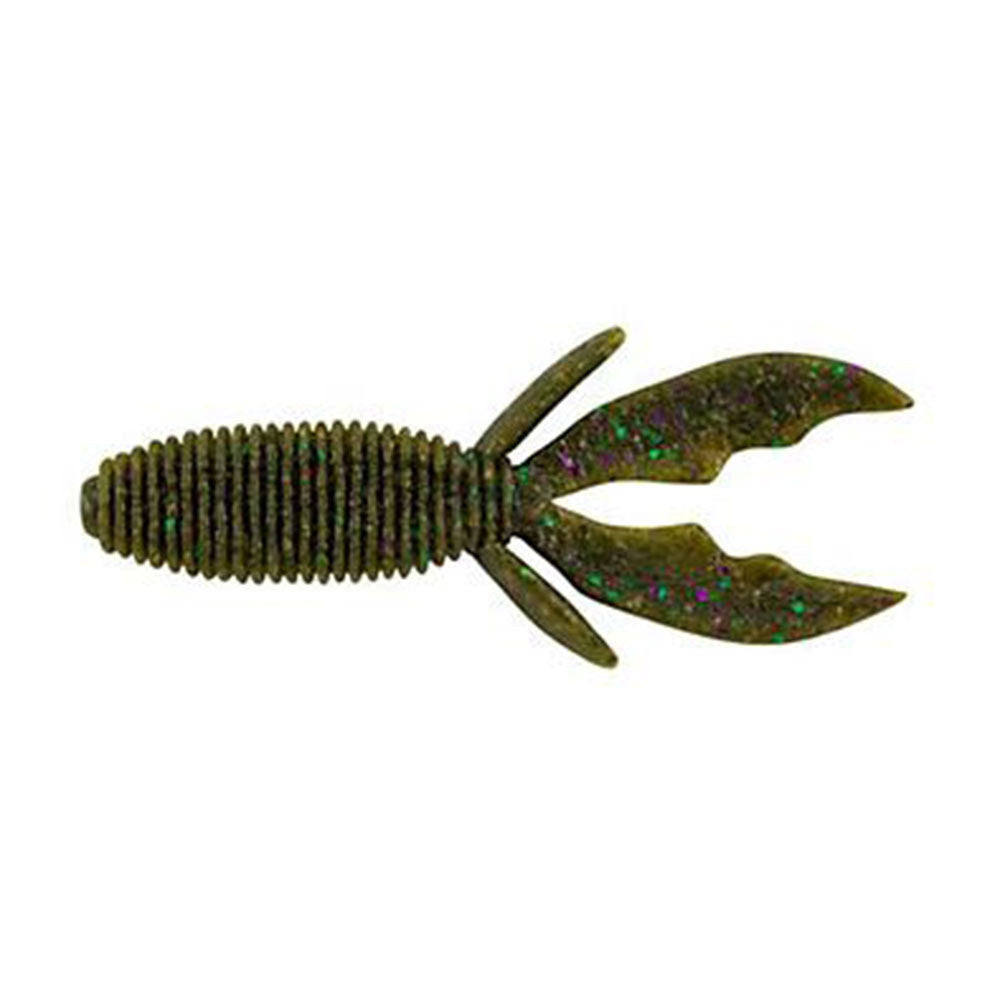 Image of the Berkley PowerBait MaxScent Creature Hawg in Green Pumpkin Party