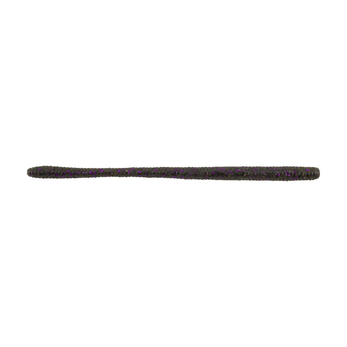 Berkley PowerBait MaxScent D-Worm 5.5", 10 Pack image in Smoke Black Purple