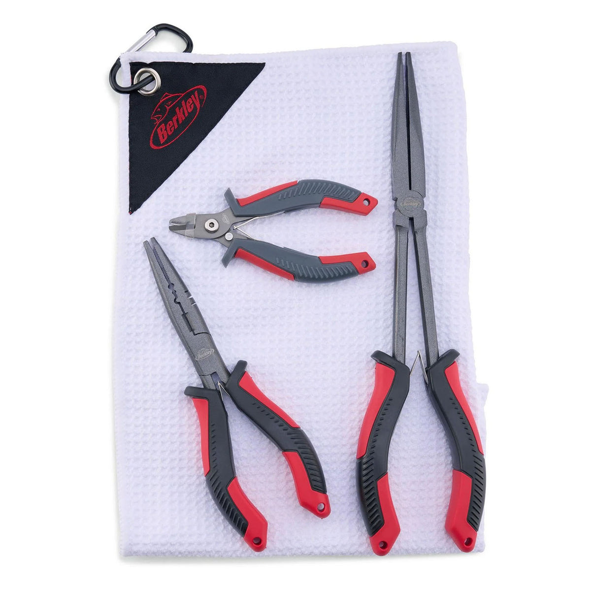 All parts image of the Berkley Angler Essential Plier Kit.