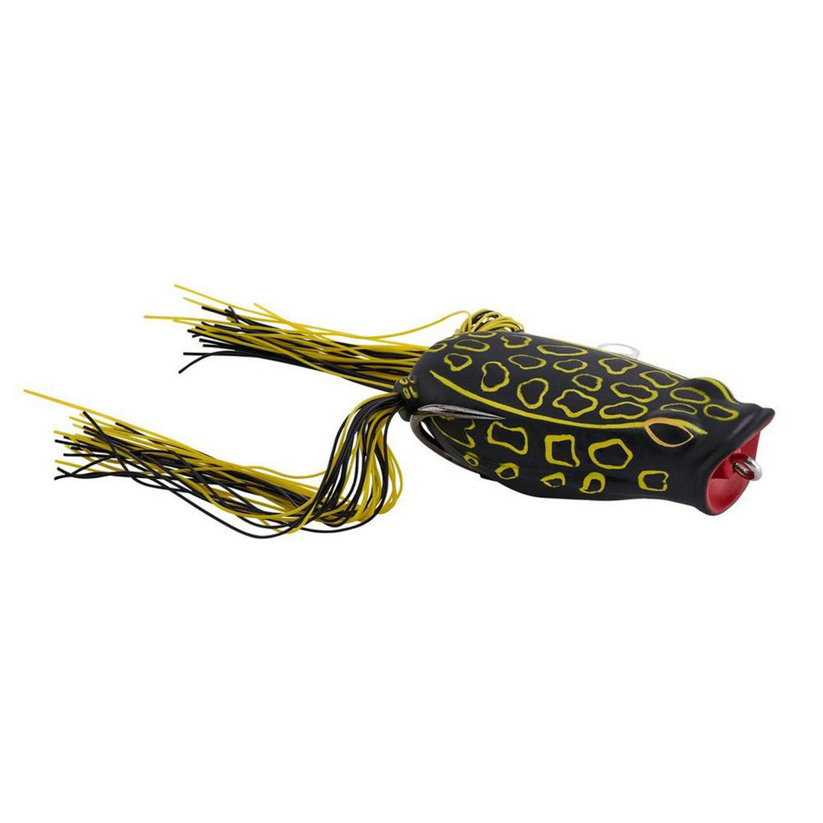 Image of Berkley Swamp Lord Popping Hollow Body Frog in Voodoo Black.