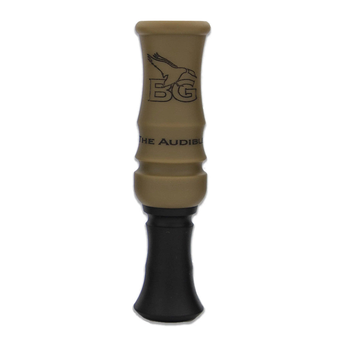 Buck Gardner "The Audible" Acrylic Duck Call Image in Desert Tan-Black