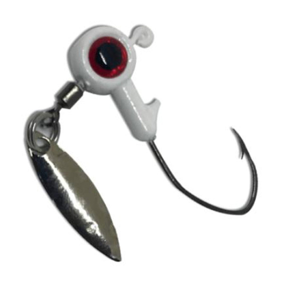 BX Bladed Jig Heads White