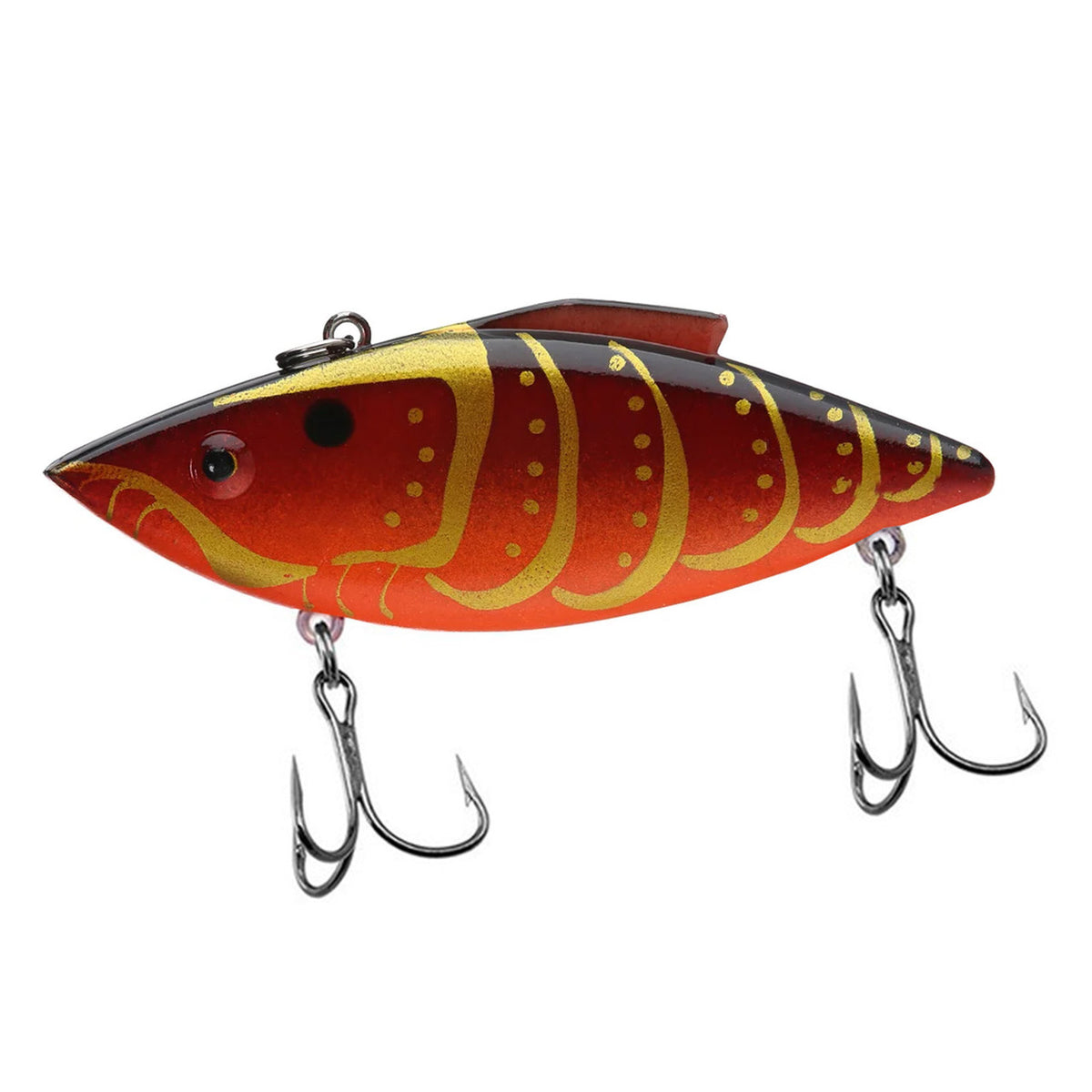 Image of the Rat-L-Trap Bill Lewis Knock'N Trap Fishing Lure in Rayburn Red Craw