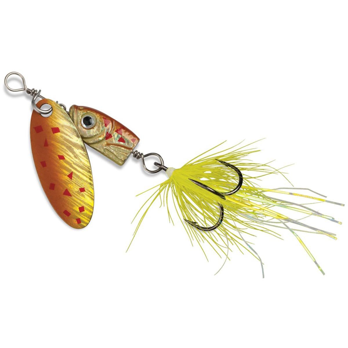 Flash Spinner 2 in Black Chartreuse