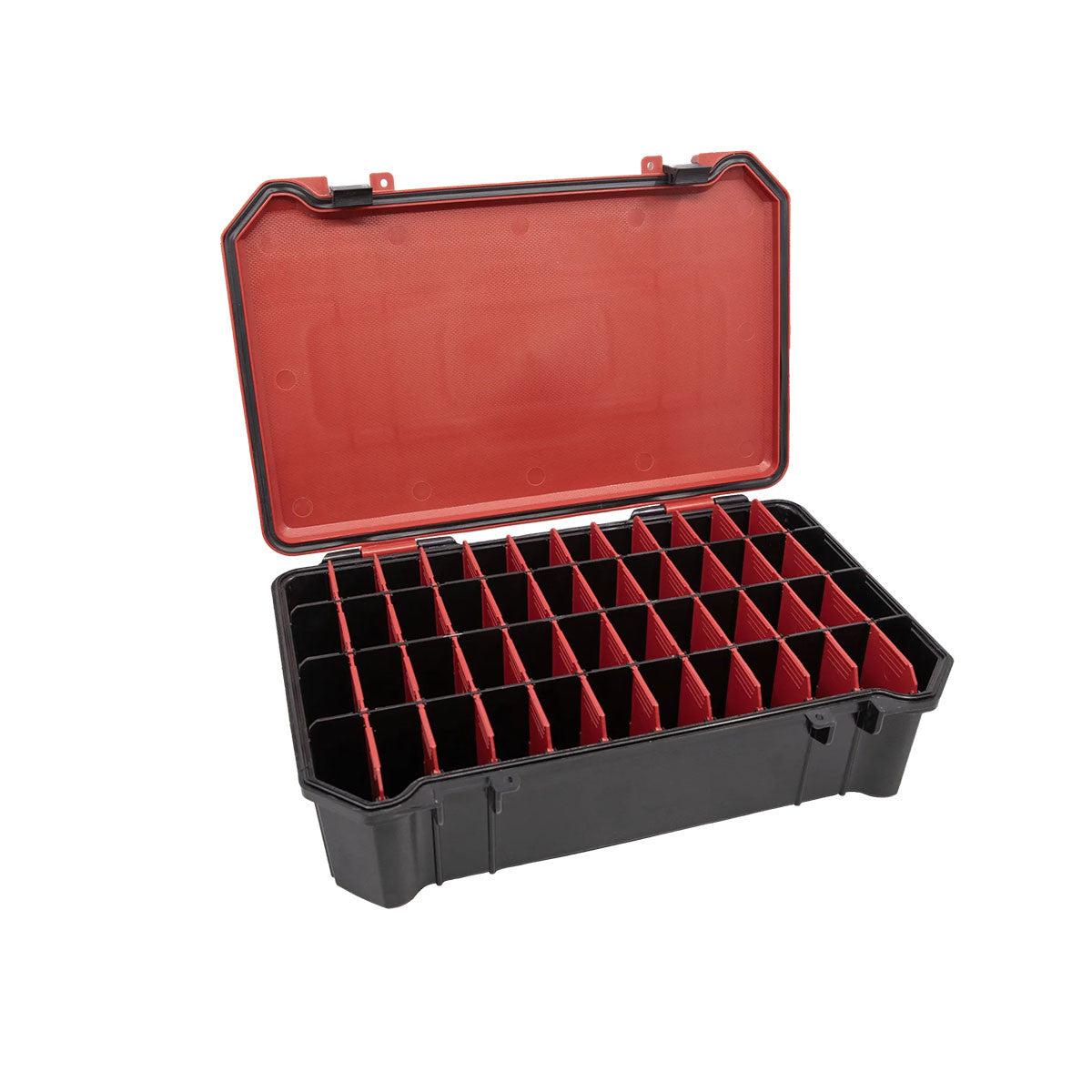 Bass Mafia Coffin 2.0 Tackle Box opened red image