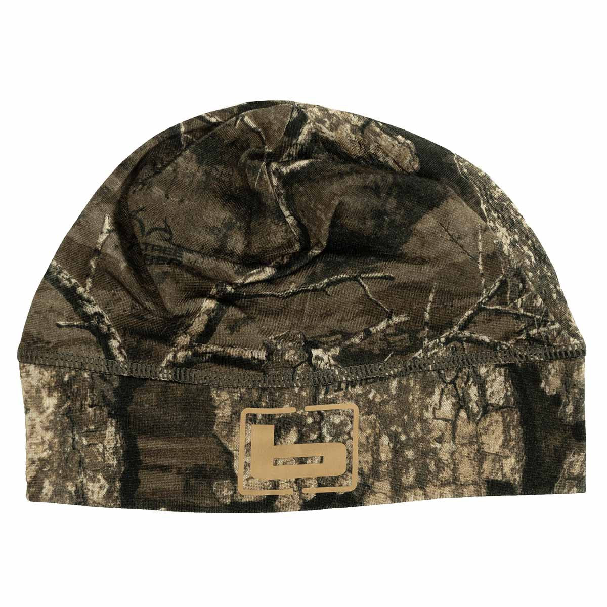 Banded Base Wool Beanie in Realtree Timber Product Image Chocolate