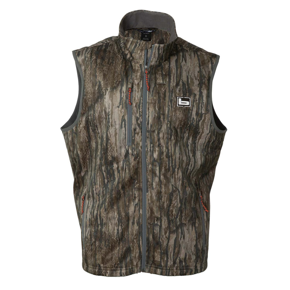 Banded Windshear Softshell Vest Image in Realtree Legacy