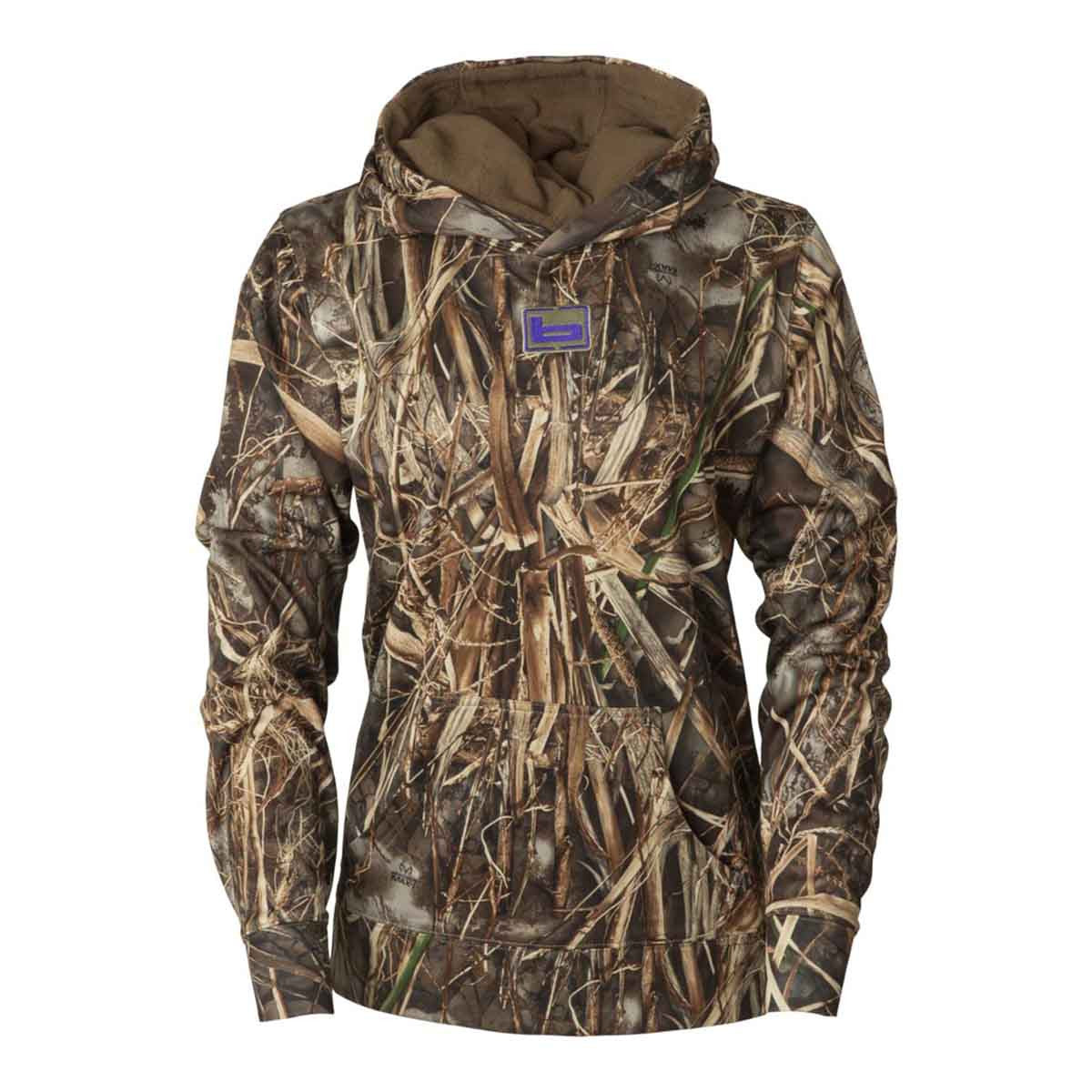 Banded Women's Tec Fleece Hooded Pullover Image in Realtree Max 7