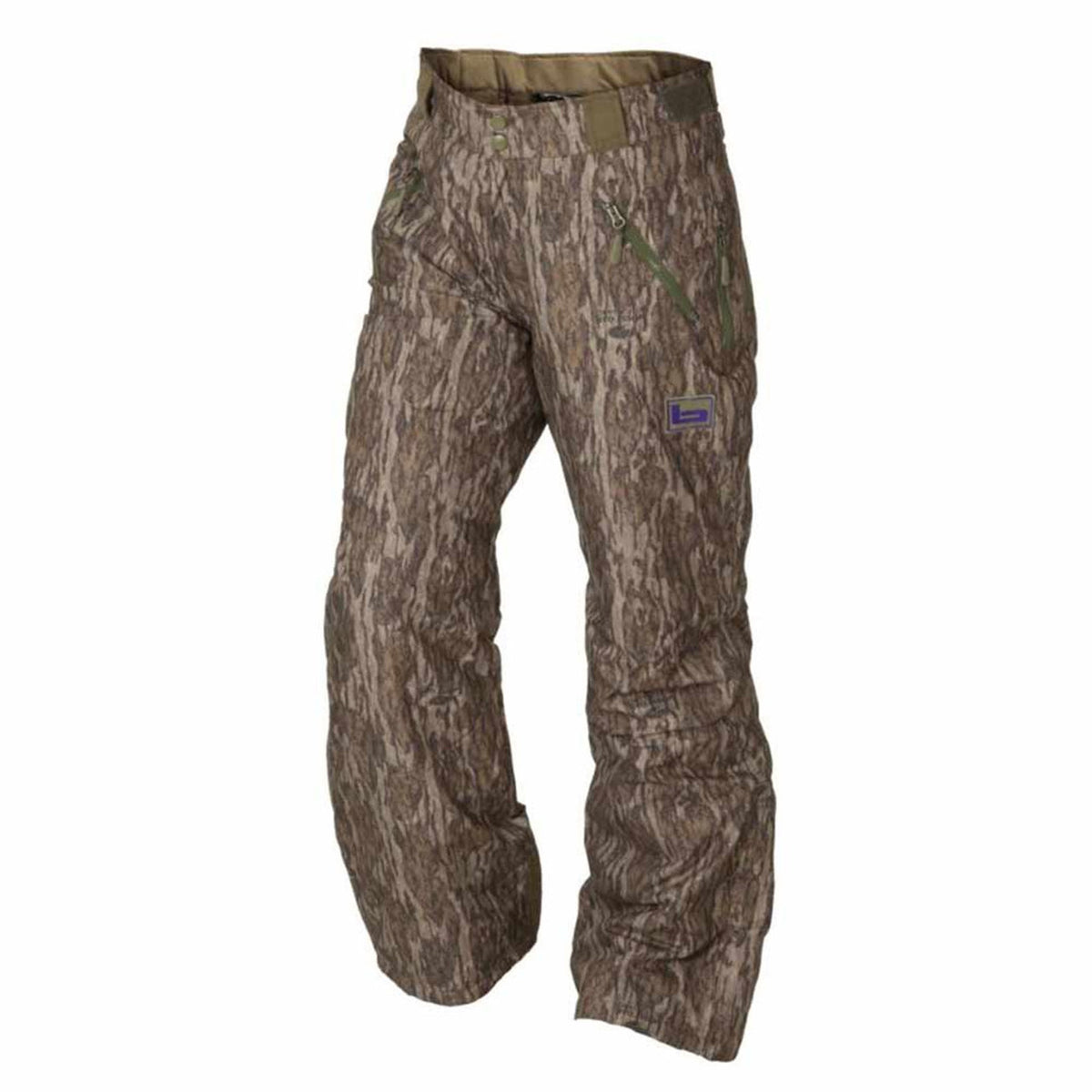Banded Women's White River Wader Pants Image in Mossy Oak Bottomland