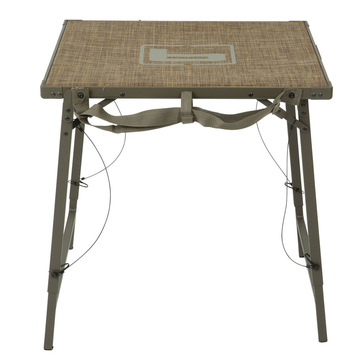 Front Image of the Banded Hybrid Slough Dog Stand.