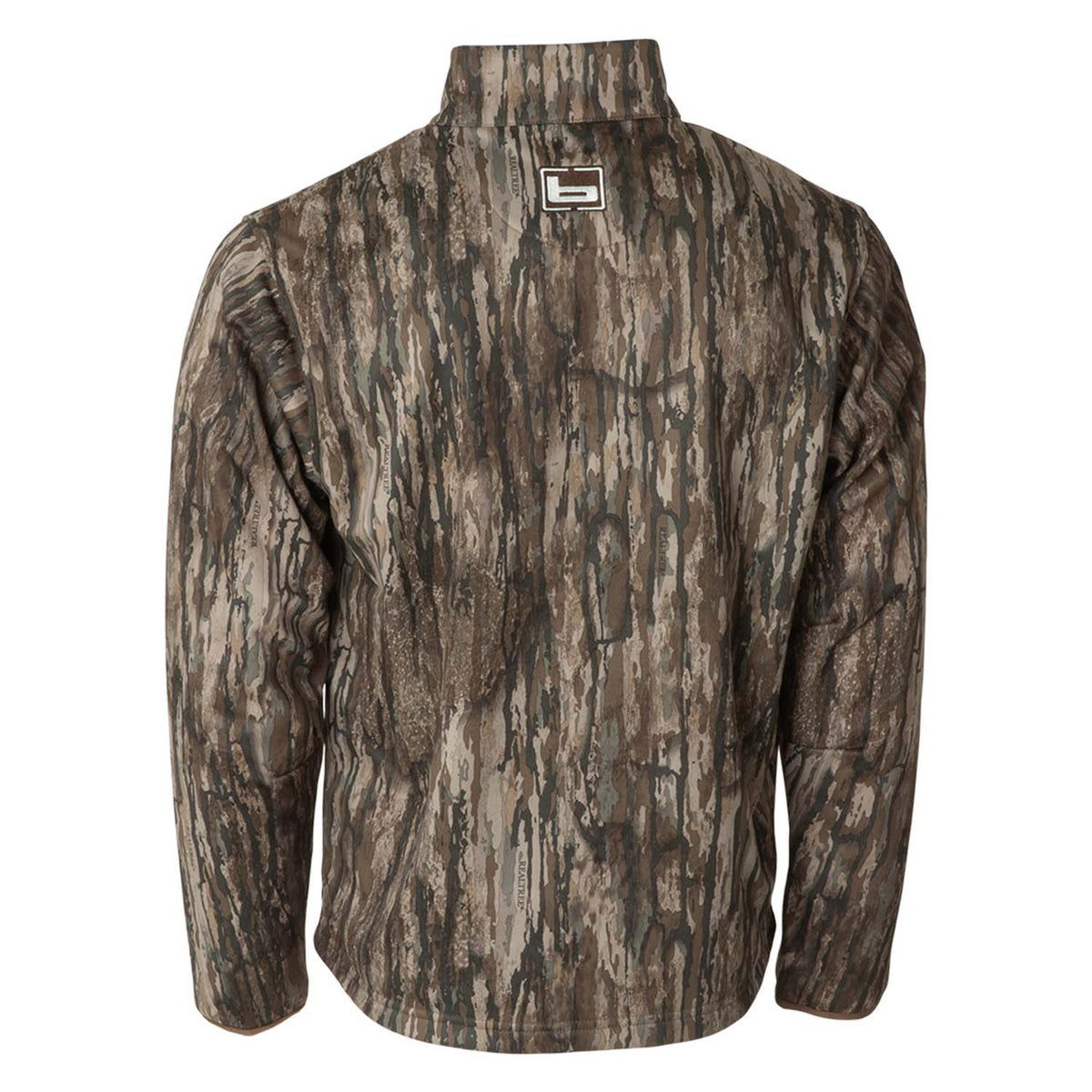Banded Windshear Softshell Jacket Back Image in Realtree Legacy