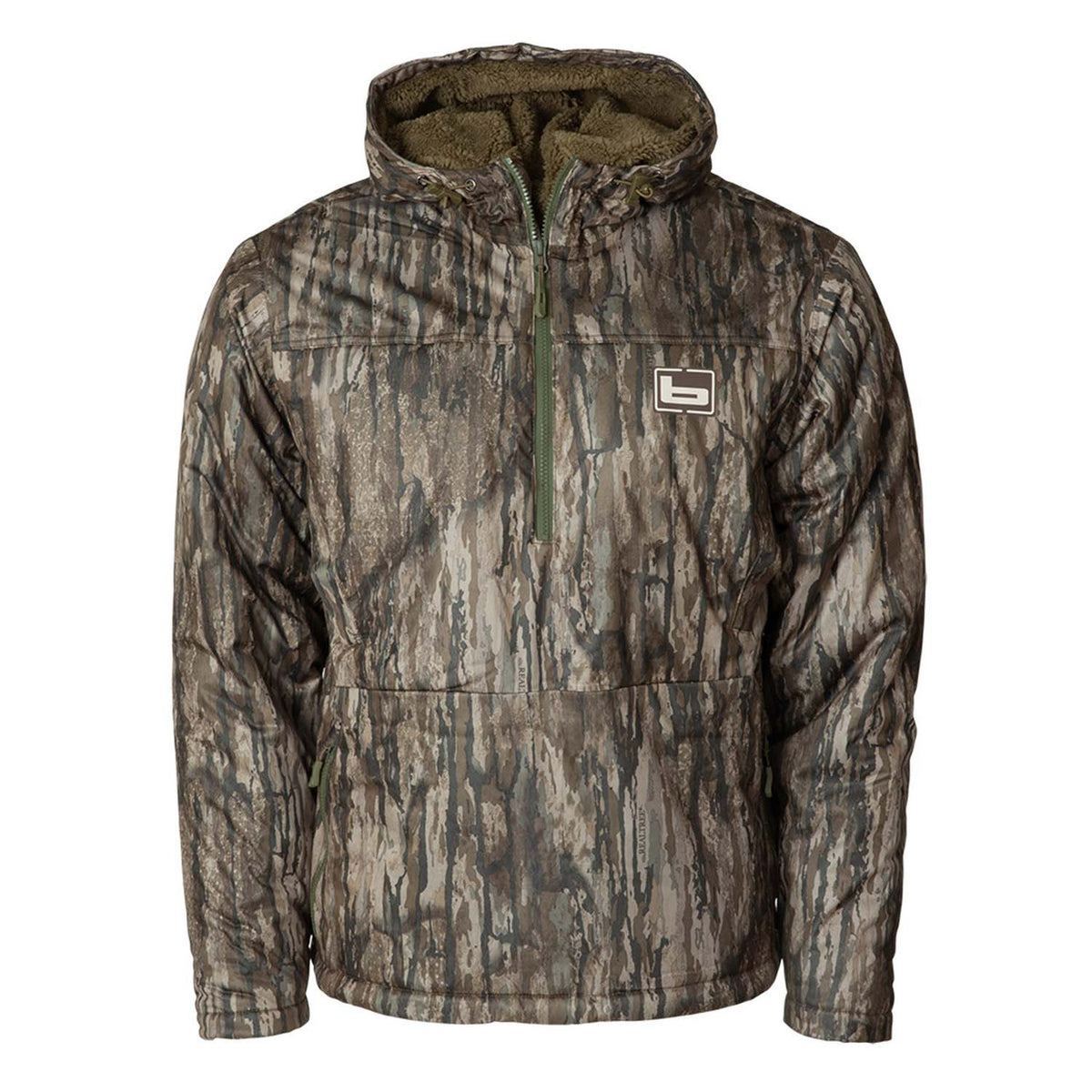 Banded Chill Shield Insulated Waterproof Pullover Image in Realtree Legacy