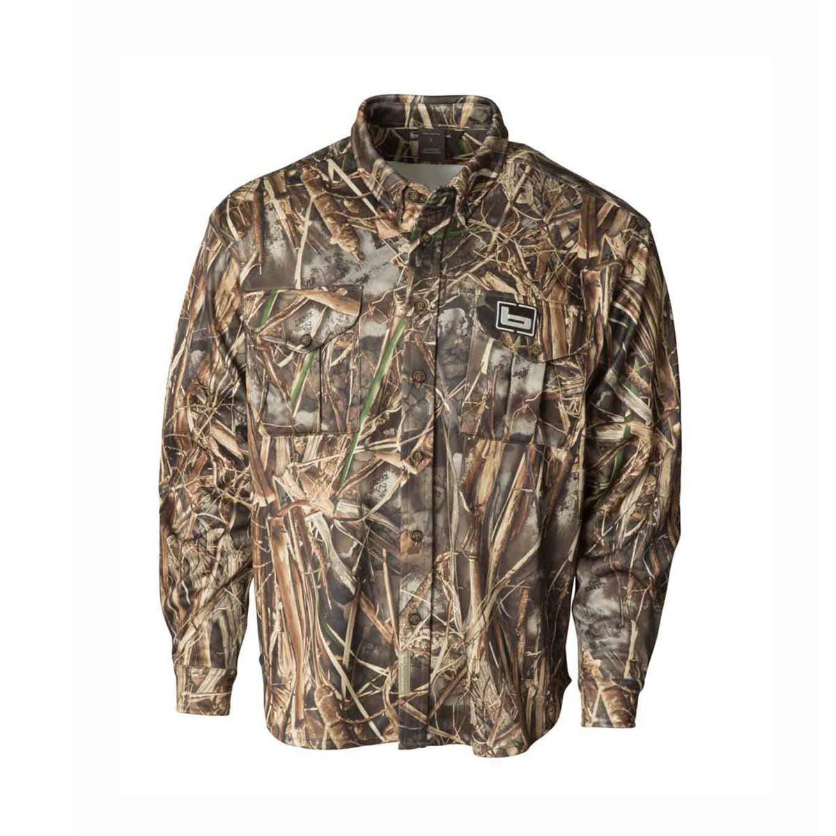 Banded Tec Fleece Jac Shirt Image in Realtree Max 7