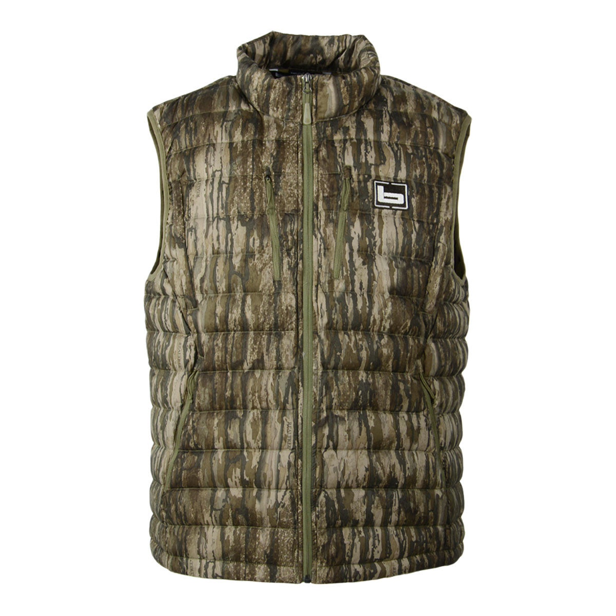 Banded Nano Primaloft Down Vest Image in Realtree Legacy