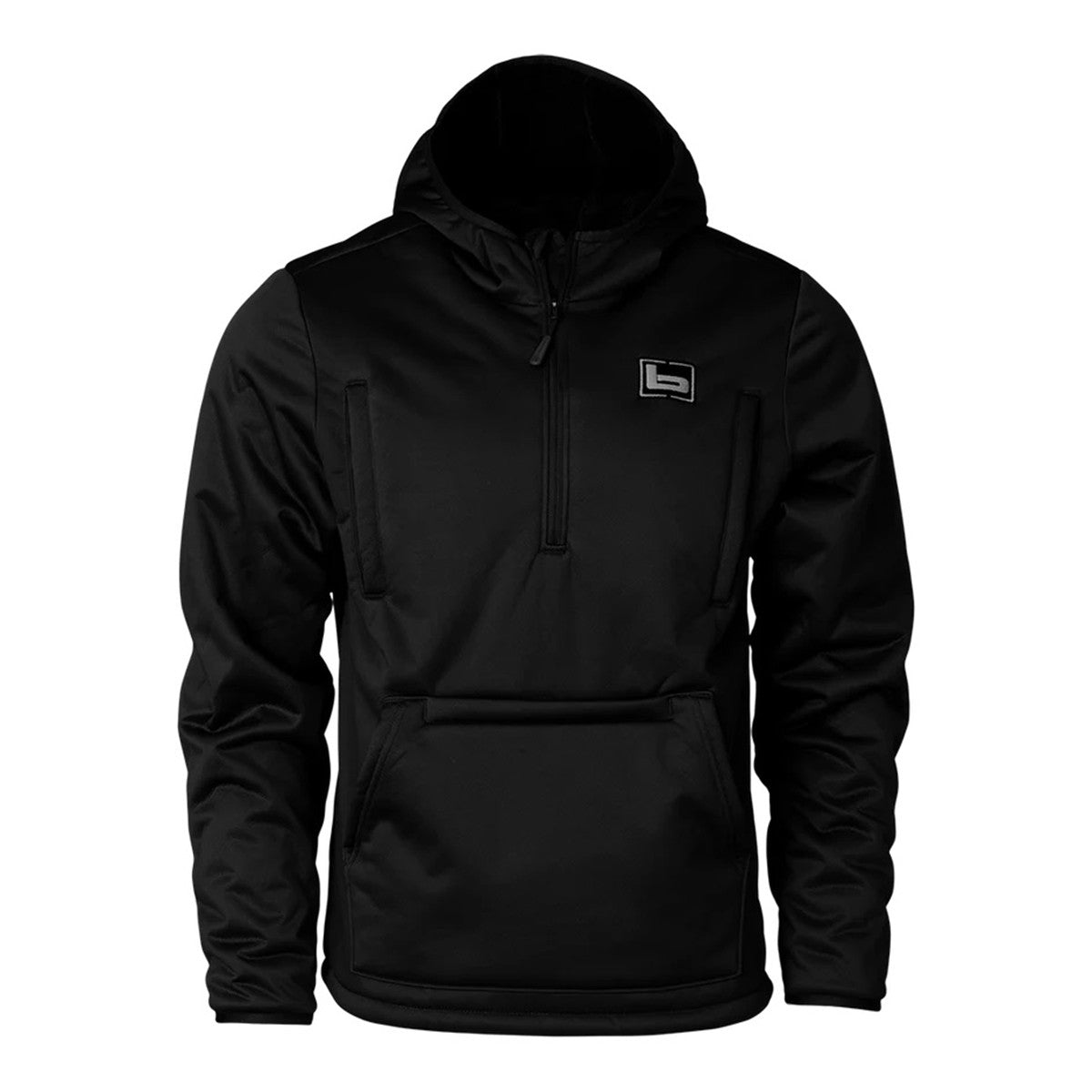 Banded Fanatech Softshell 1/2-Zip Hoodie Image in Black