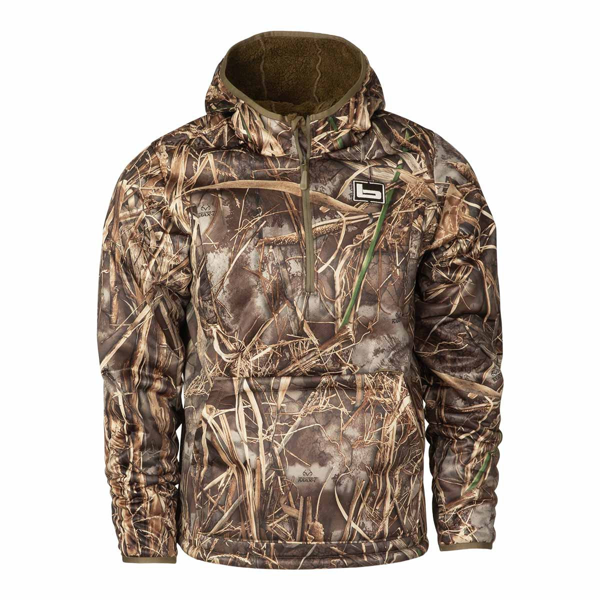 Banded Fanatech Softshell 1/2-Zip Hoodie Image in Realtree Max 7