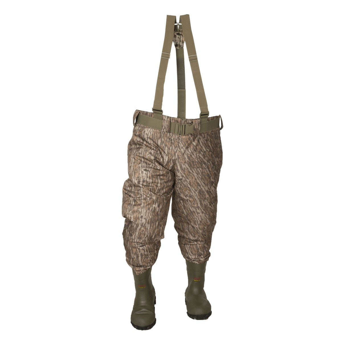 Banded RZX-WC Breathable Insulated Waist Waders Image in Mossy Oak Bottomland