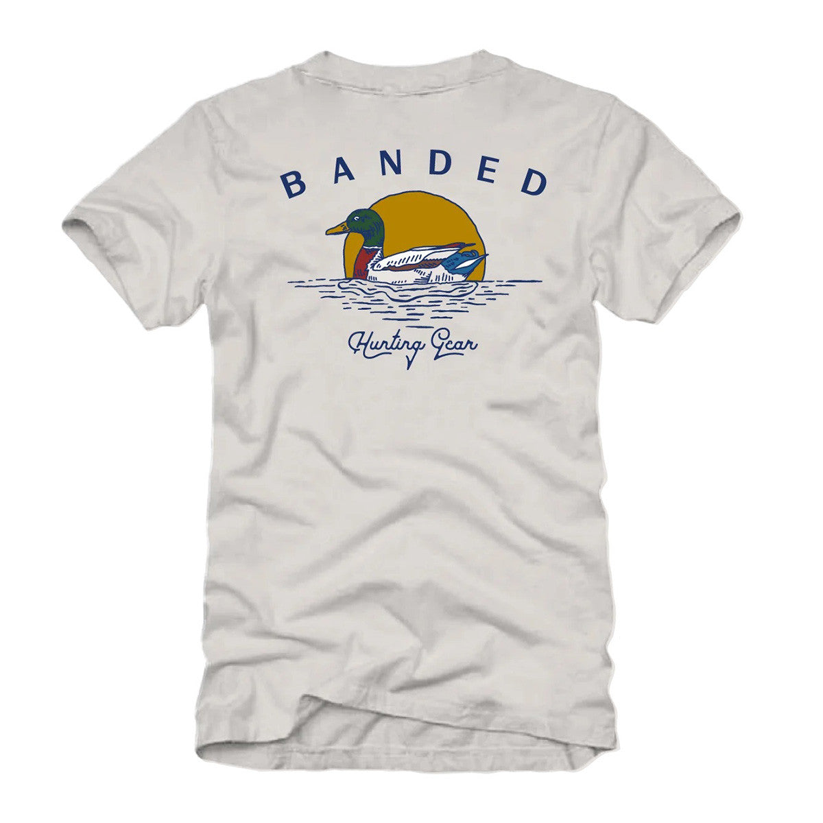 Banded Bespoke Short-Sleeve Tee Back Image