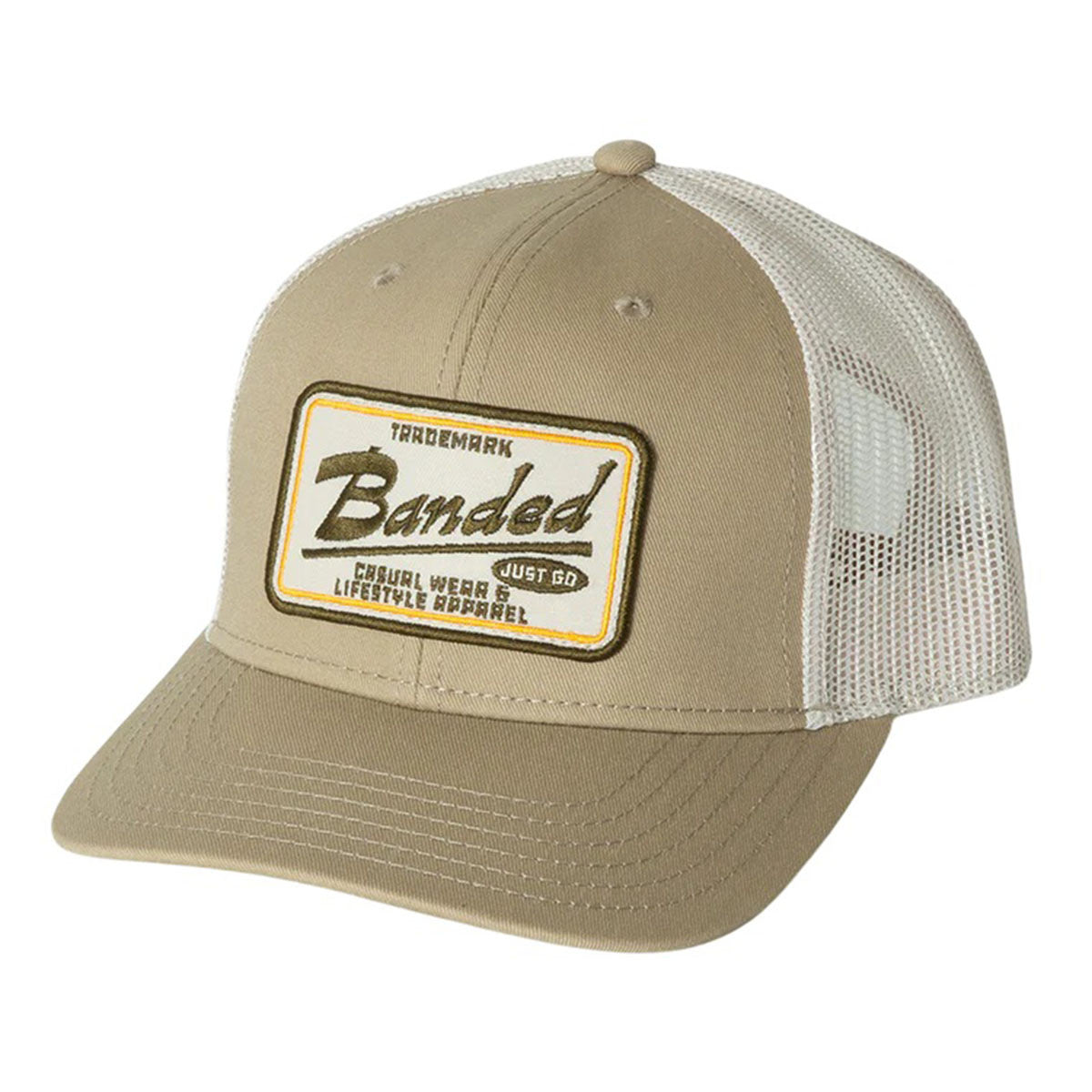 Banded Wing It Cap Front Angled Image