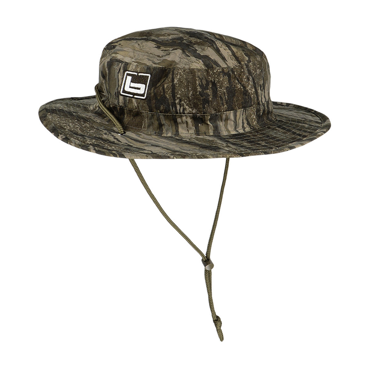 Banded Wide Brim Boonie Hat Front Image in Realtree Legacy