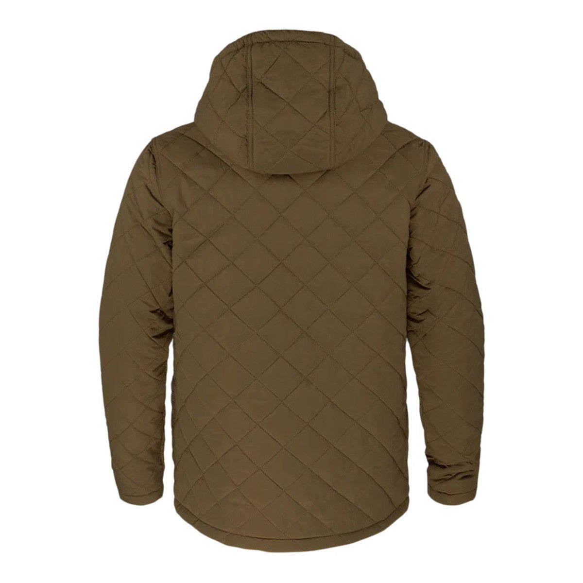 Banded Mountainside Full Zip Jacket Back Image in Bark