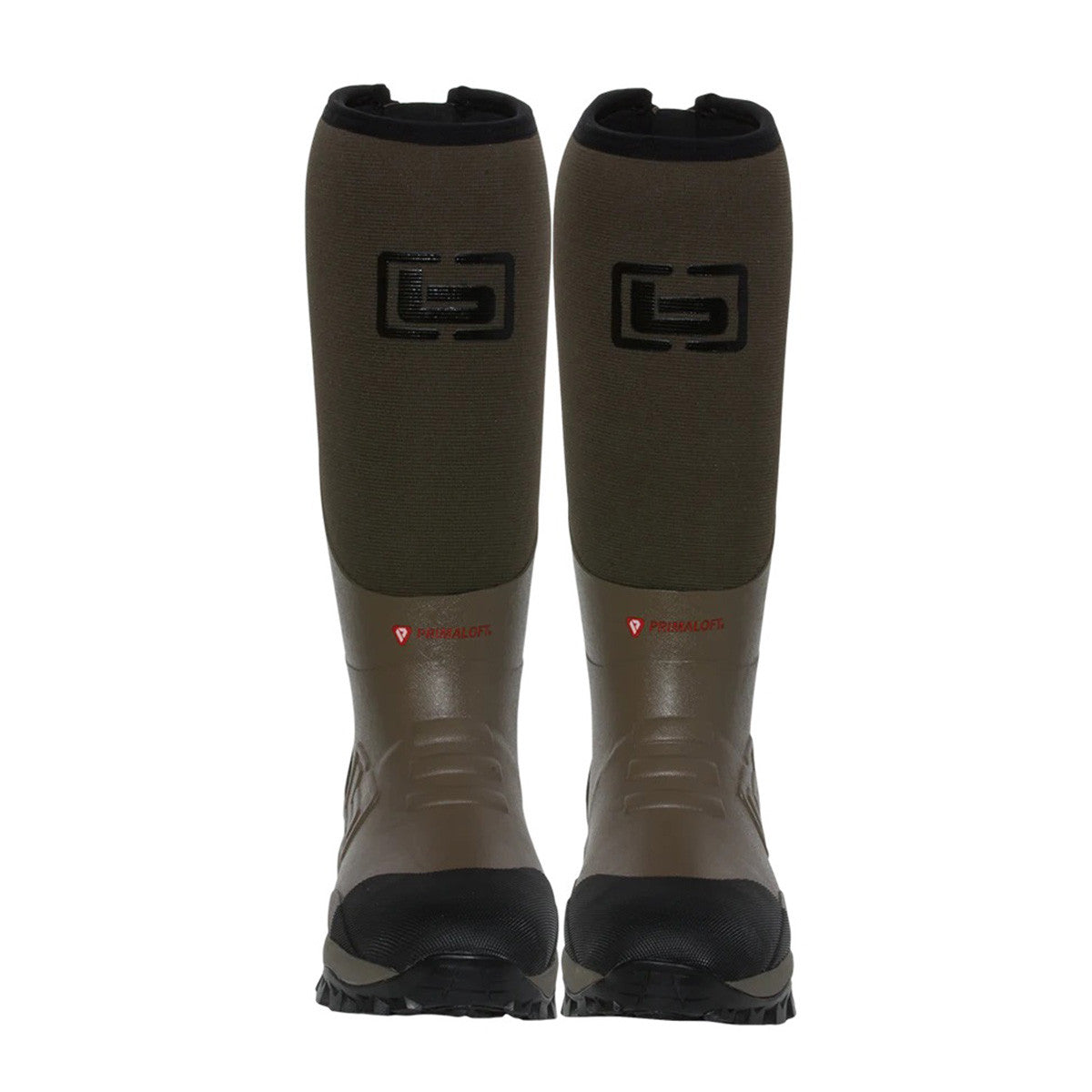 Banded Black Label Elite Hybrid Neo-Rubber Boots Front Image In Marsh Brown