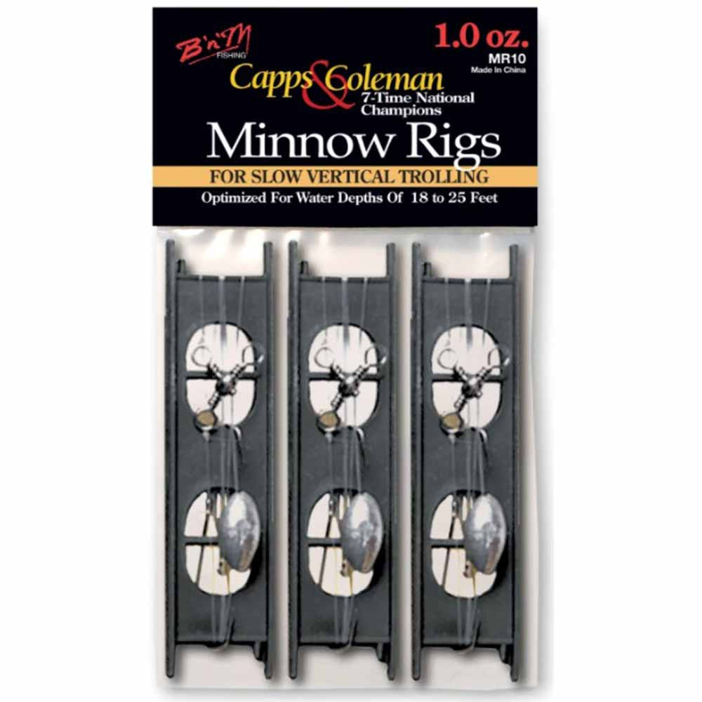 Capps and Coleman Minnow Rigs 6 pack