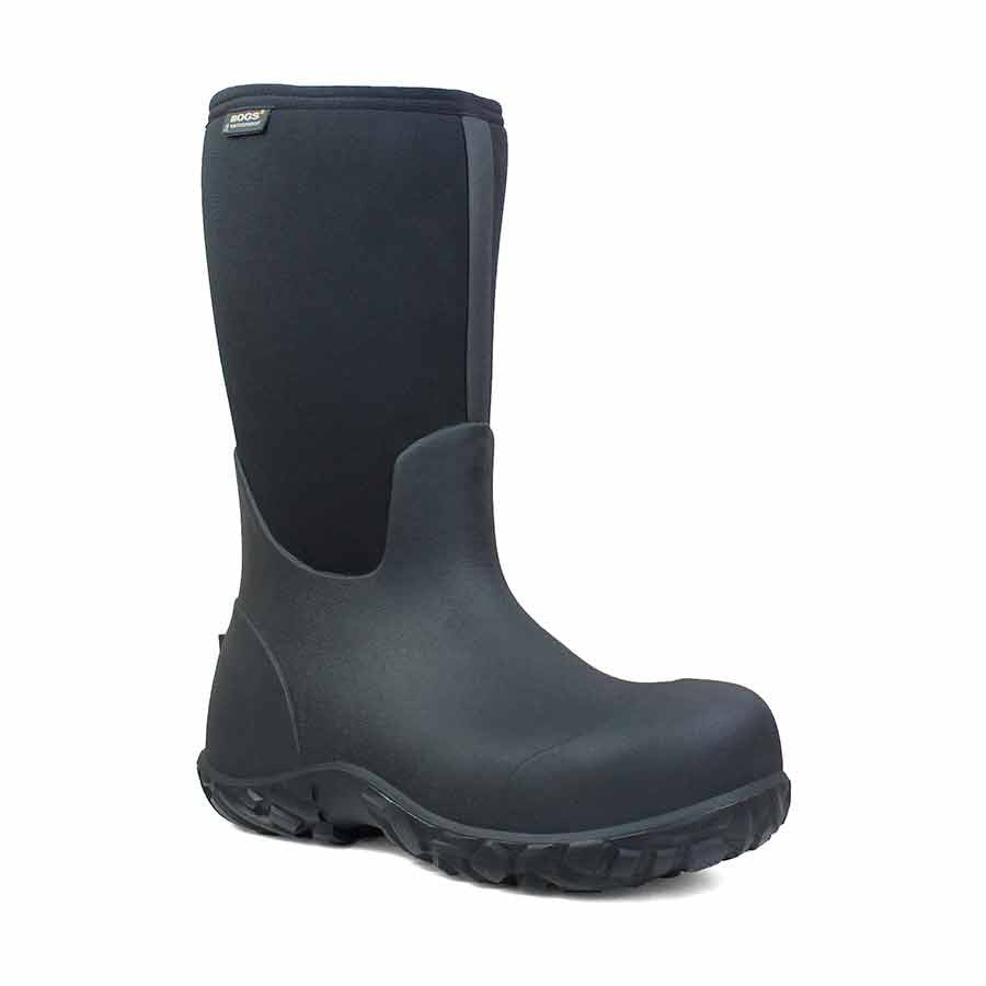 Workman Soft Toe Tall Insulated Work Boot, Black