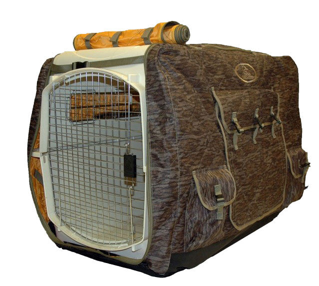 Insulated Kennel Cover - Mossy Oak Bottomland, Medium