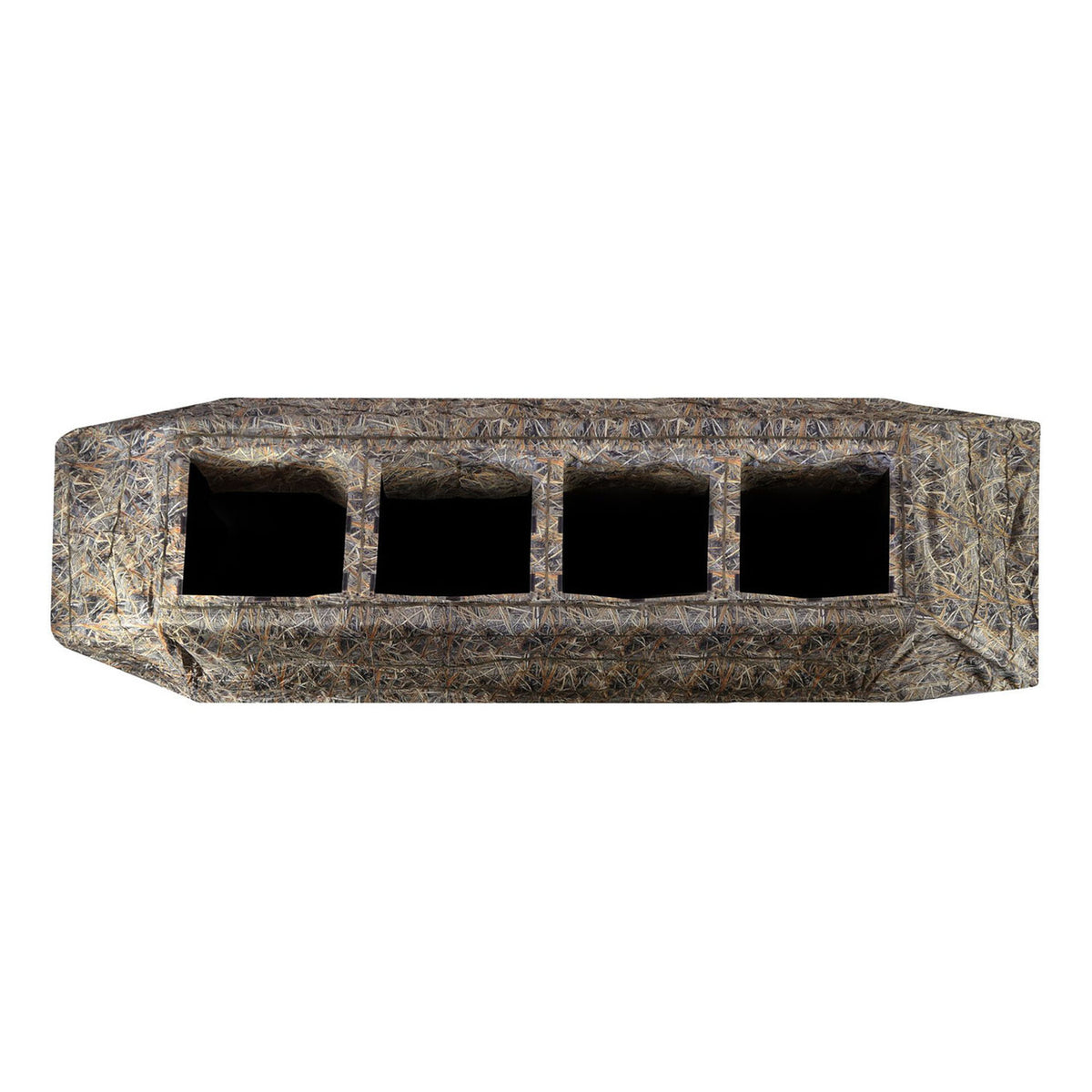 Beavertail 1700 Series Boat Blind Top Opened Image in Karma Wetland