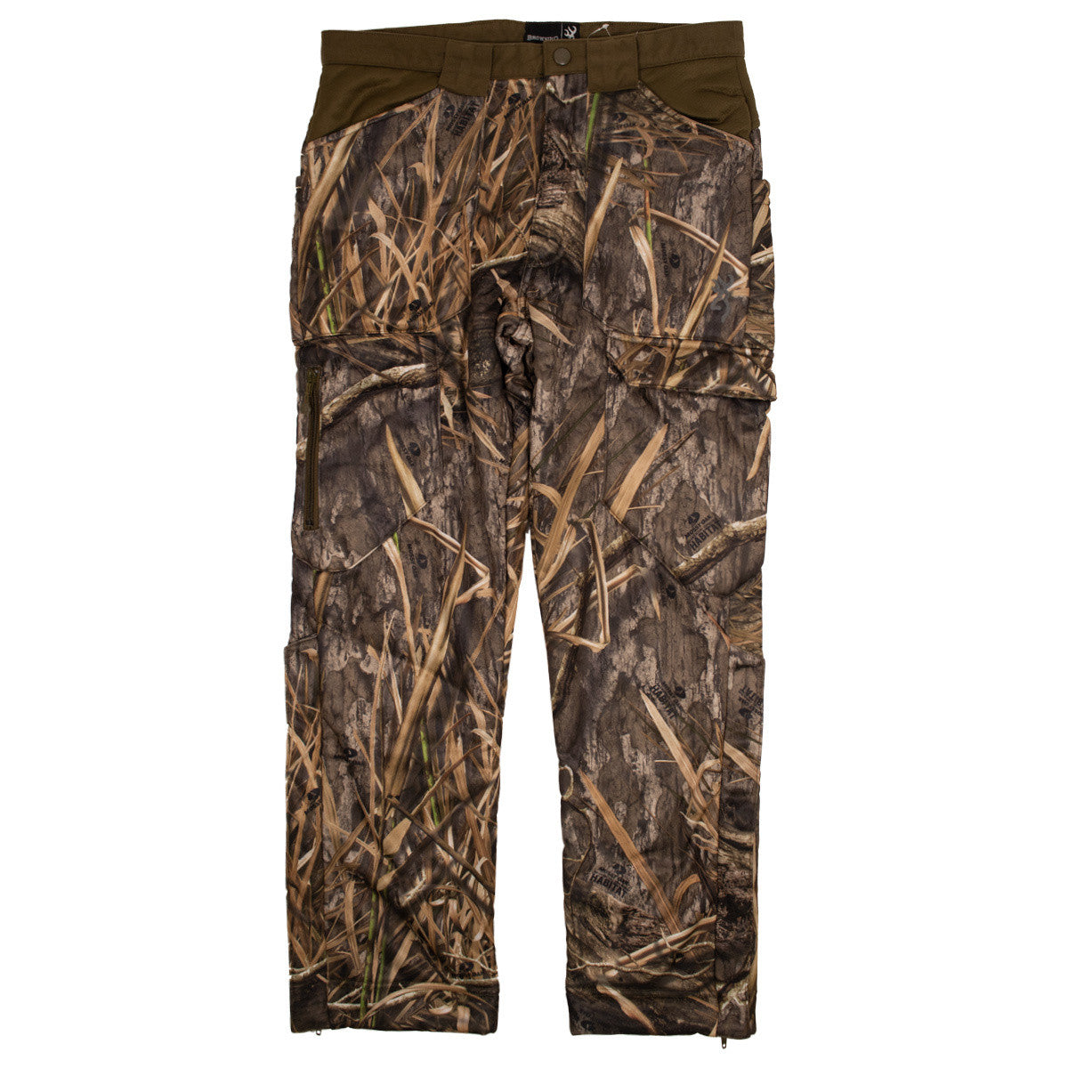 Browning High Pile Pant Back Image in Mossy Oak Habitat